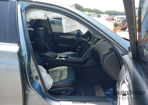 2017 Infiniti Q50 3.0T Premium from USA, damaged, VIN JN1EV7AP3HM737745